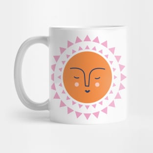 Sleepy sun Mug